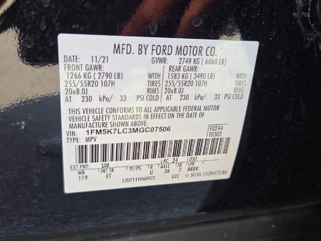 2021 Ford Explorer King Ranch RWD