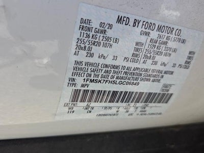 2020 Ford Explorer Limited RWD