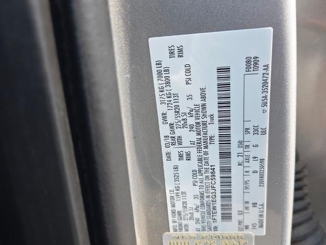 2018 Ford F-150 LARIAT 4WD SuperCrew 5.5' Box