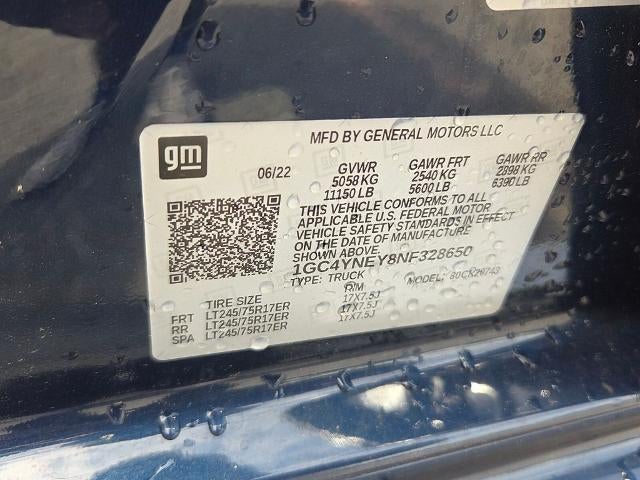 2022 Chevrolet Silverado 2500 HD Crew Cab Standard Box 4-Wheel Drive LT