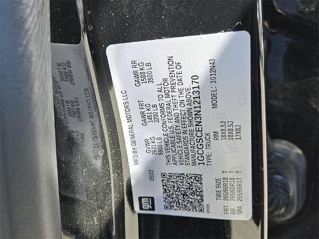 2022 Chevrolet Colorado Crew Cab Short Box 2-Wheel Drive LT