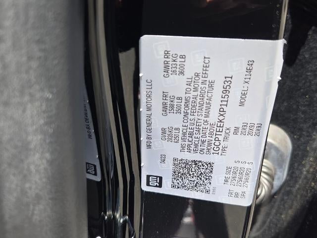 2023 Chevrolet Colorado Crew Cab Short Box 4-Wheel Drive Trail Boss