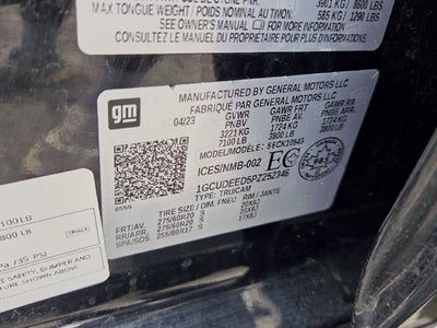2023 Chevrolet Silverado 1500 Crew Cab Short Box 4-Wheel Drive RST