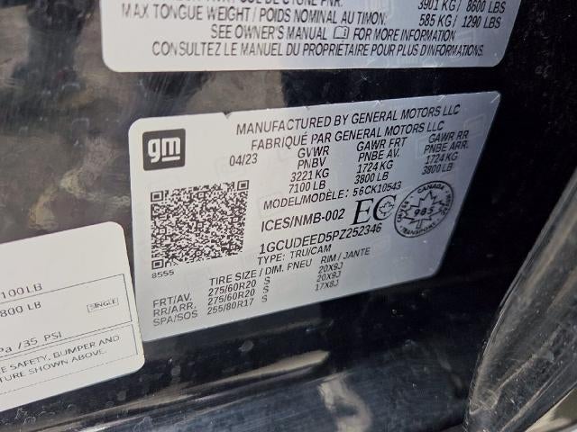 2023 Chevrolet Silverado 1500 Crew Cab Short Box 4-Wheel Drive RST