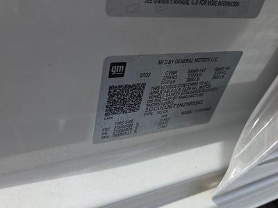 2022 Chevrolet Silverado 1500 Crew Cab Short Box 4-Wheel Drive High Country