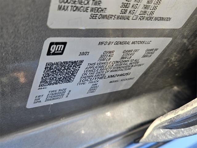 2021 Chevrolet Silverado 1500 Crew Cab Short Box 4-Wheel Drive High Country