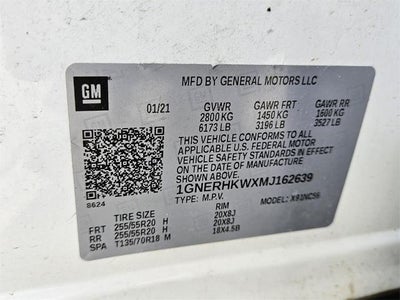 2021 Chevrolet Traverse FWD 3LT