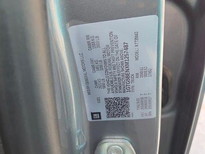 2021 GMC Canyon Crew Cab Short Box 2-Wheel Drive Elevation Standard