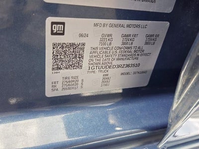 2024 GMC Sierra 1500 Crew Cab Short Box 4-Wheel Drive SLT