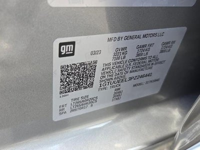 2023 GMC Sierra 1500 Crew Cab Short Box 4-Wheel Drive AT4
