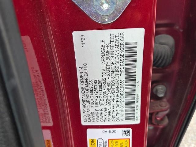 2024 Honda Accord Hybrid EX-L Sedan