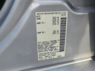 2023 Nissan Altima 2.5 S Sedan