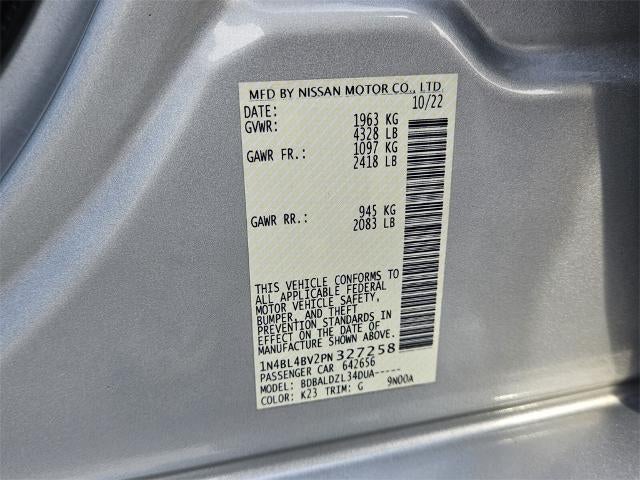 2023 Nissan Altima 2.5 S Sedan