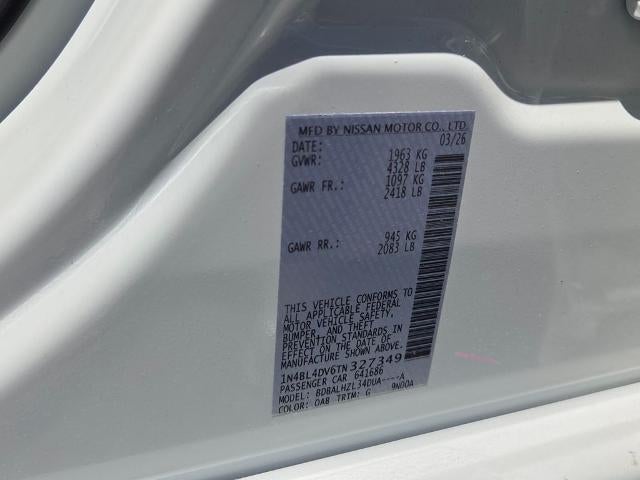 2026 Nissan Altima SV