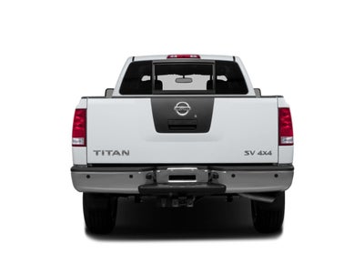 2015 Nissan Titan 4WD Crew Cab Short Bed SL
