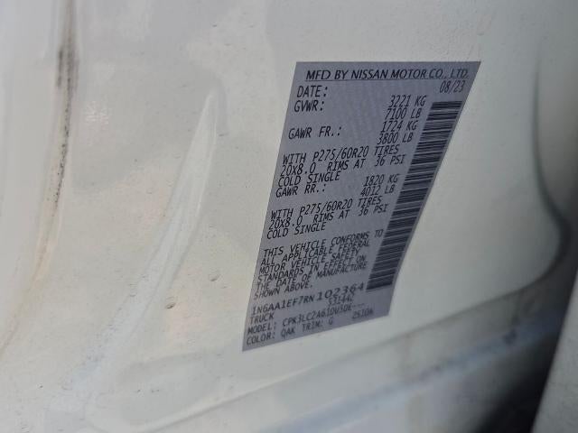 2024 Nissan Titan 4x2 Crew Cab SV