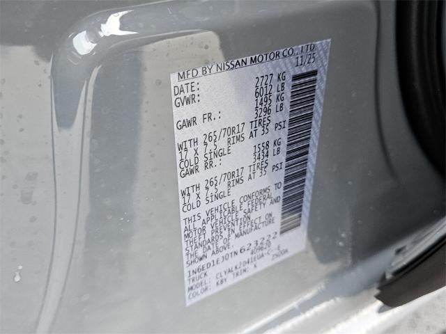 2026 Nissan Frontier Crew Cab PRO-X®