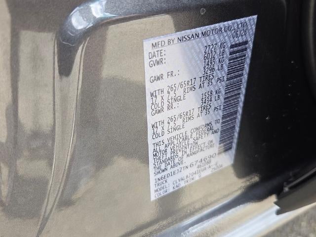 2026 Nissan Frontier Crew Cab SV