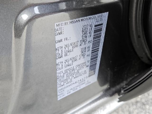 2026 Nissan Frontier Crew Cab SV