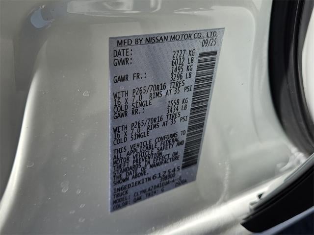 2026 Nissan Frontier Crew Cab S