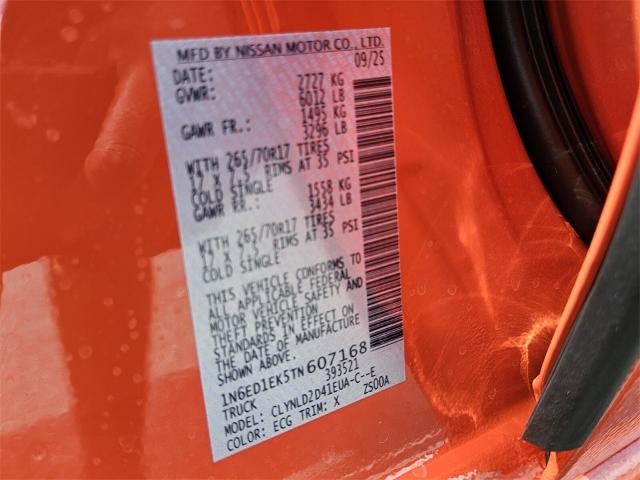 2026 Nissan Frontier Crew Cab PRO-4X®