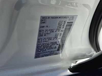 2026 Nissan Frontier Crew Cab SV