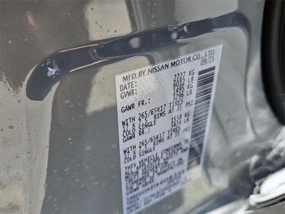 2026 Nissan Frontier Crew Cab SV