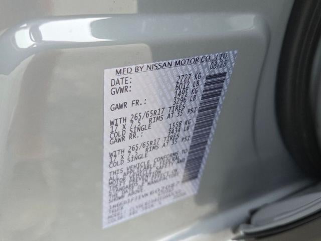2027 Nissan N/A Crew Cab SV Long Bed