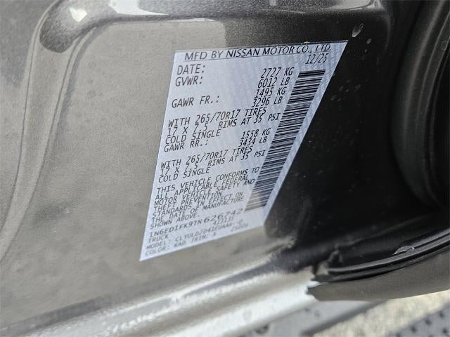 2026 Nissan Frontier Crew Cab PRO-4X® Long Bed