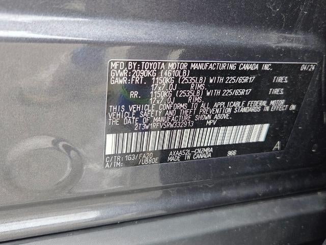 2024 Toyota RAV4 XLE FWD (GS)