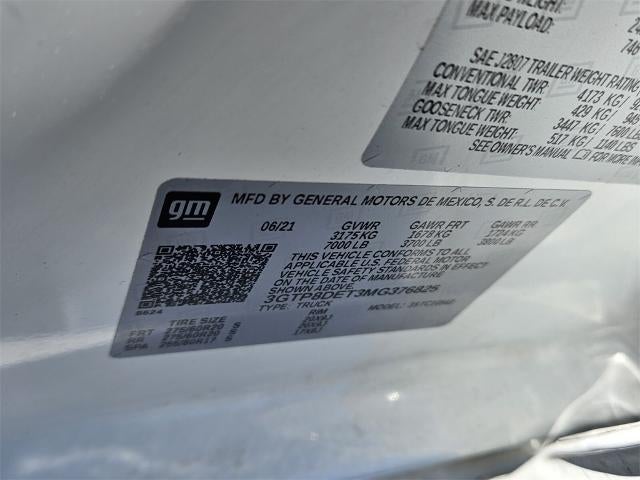 2021 GMC Sierra 1500 Crew Cab Short Box 2-Wheel Drive SLT