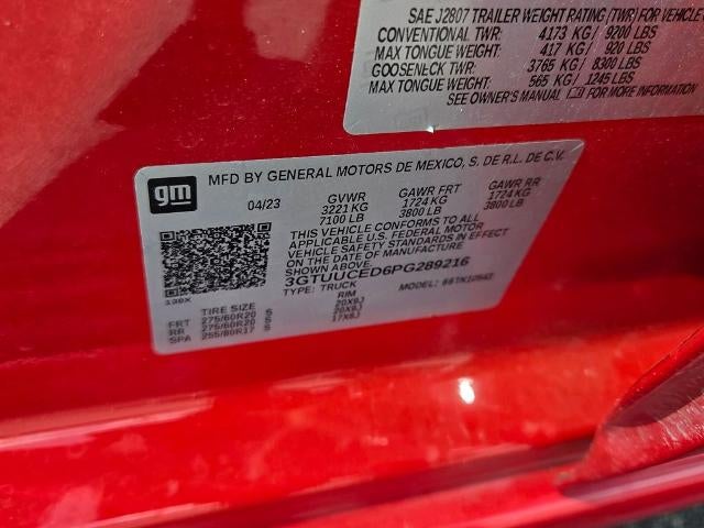 2023 GMC Sierra 1500 Crew Cab Short Box 4-Wheel Drive Elevation 3SB
