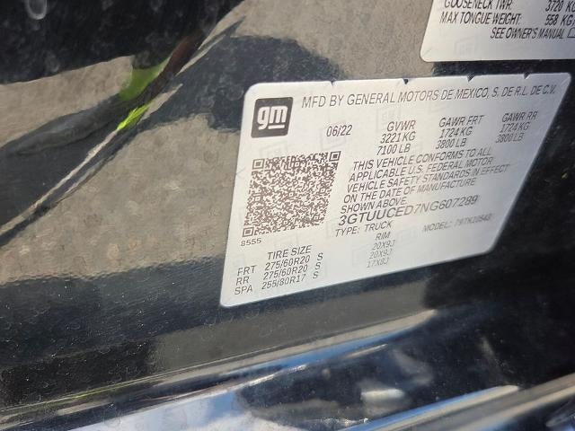2022 GMC Sierra 1500 Crew Cab Short Box 4-Wheel Drive Elevation 3SB