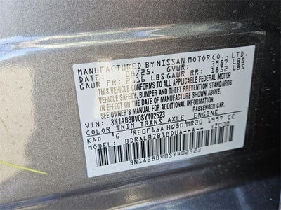 2025 Nissan Sentra S