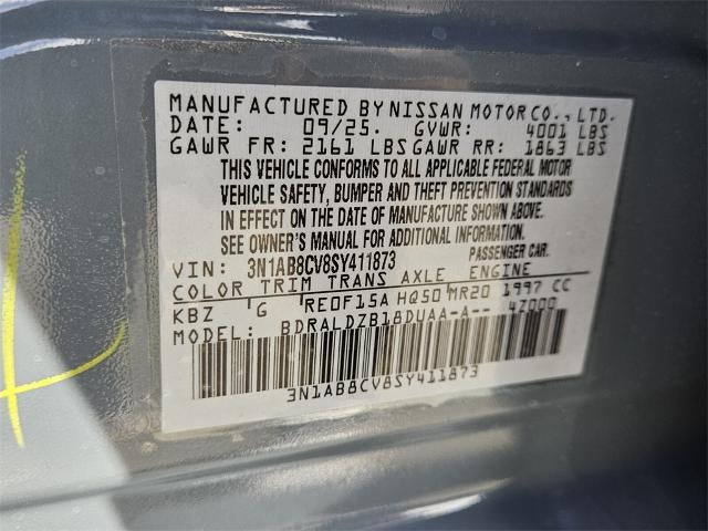 2025 Nissan Sentra SV