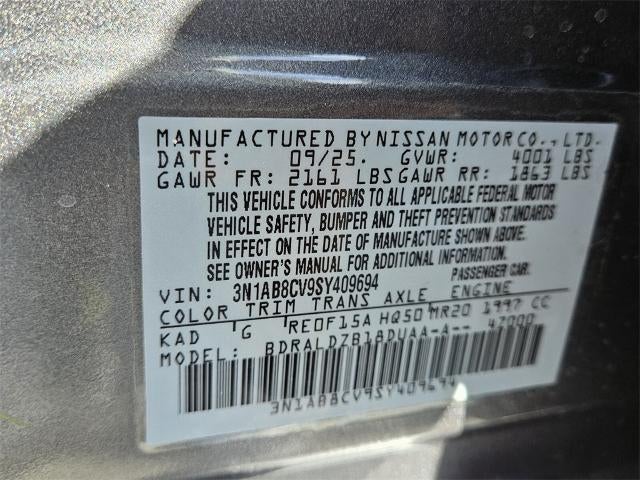 2025 Nissan Sentra SV