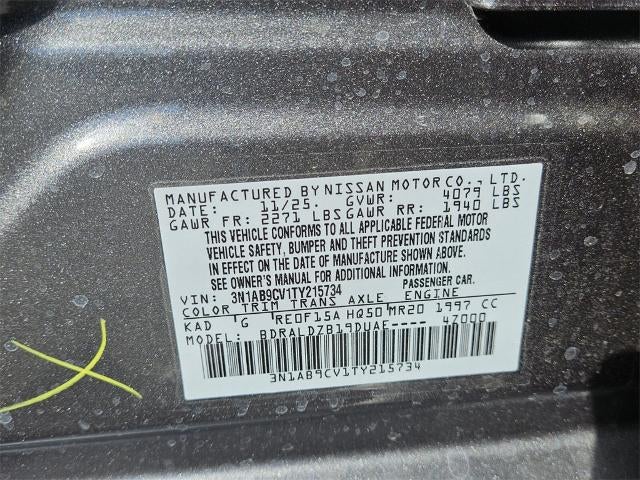 2026 Nissan Sentra SV