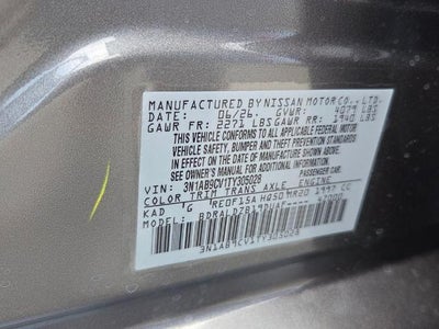 2026 Nissan Sentra SV