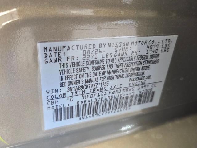 2027 Nissan Sentra SV