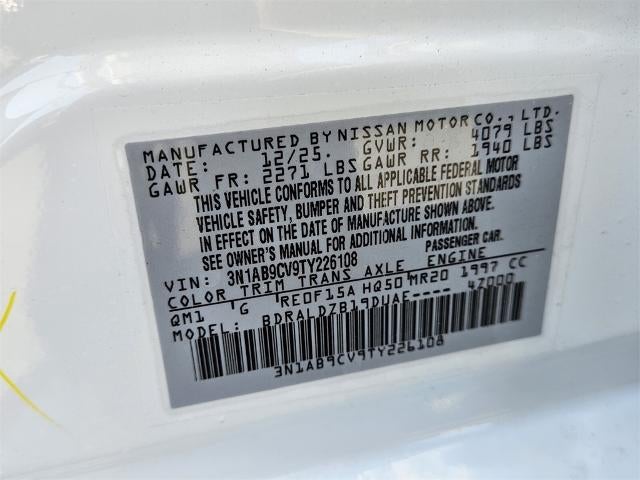 2026 Nissan Sentra SV