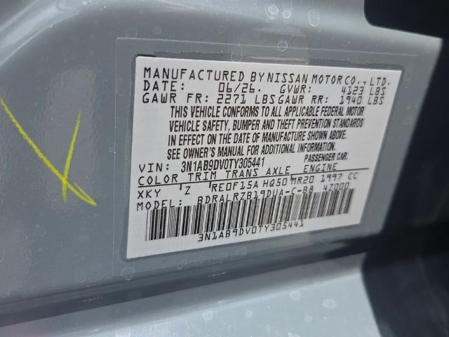 2026 Nissan Sentra SR