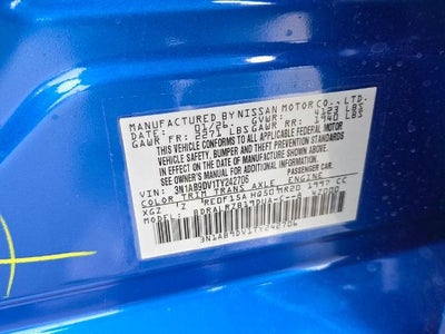 2026 Nissan Sentra SR