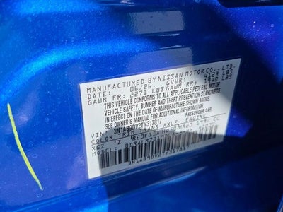 2026 Nissan Sentra SR