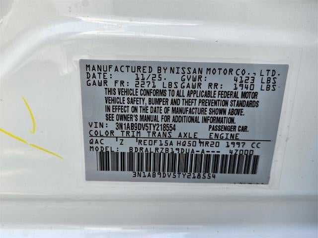 2026 Nissan Sentra SR