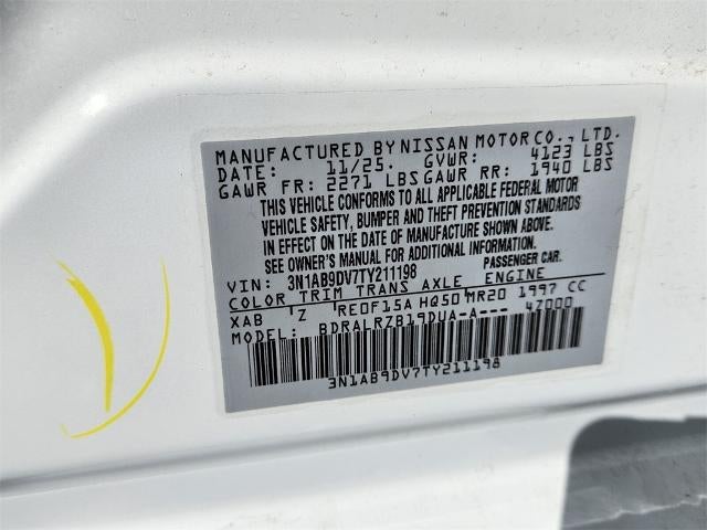 2026 Nissan Sentra SR