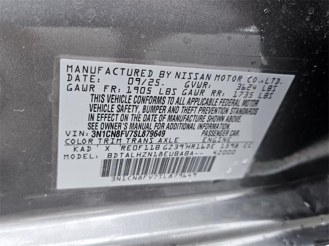 2025 Nissan Versa SR