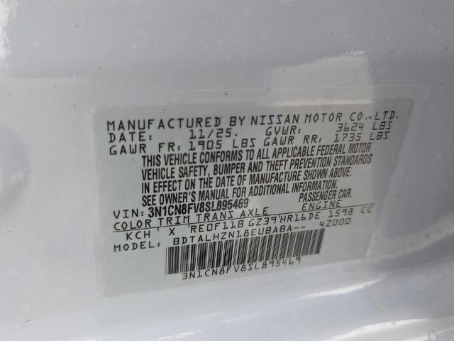 2025 Nissan Versa SR