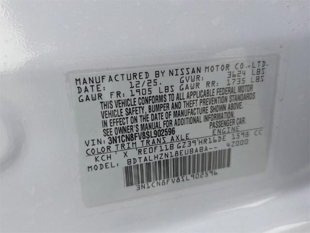 2025 Nissan Versa SR