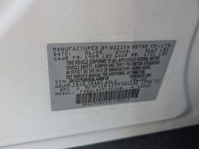 2025 Nissan Kicks Play S FWD