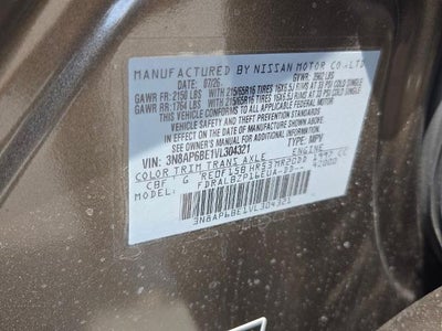 2027 Nissan Kicks S